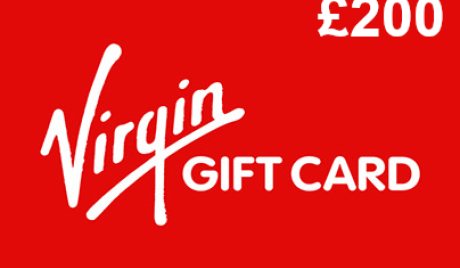 Virgin Gift Card £200 Gift Card UK