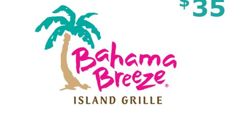 Bahama Breeze $35 Gift Card US