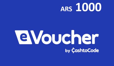 CashtoCode 1000 ARS Gift Card AR